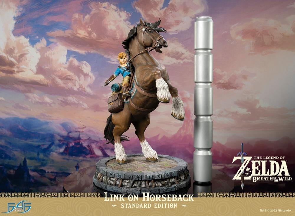 The Legend of Zelda: Breath of the Wild Link on Horseback Statue