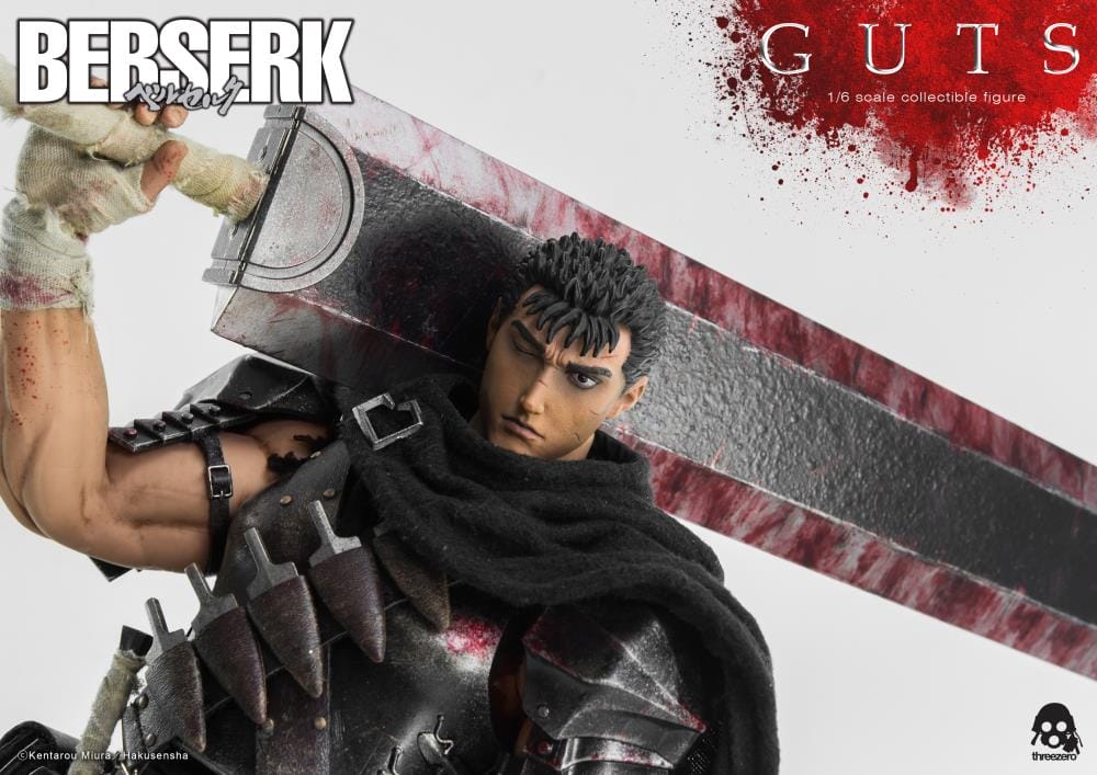 Berserk Guts The Black Swordsman 1/6 Scale Figure by Three Zero